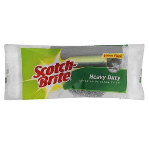 SCOTCHBRITE HEAVY DUTY SUPER VALUE KIT 1'S