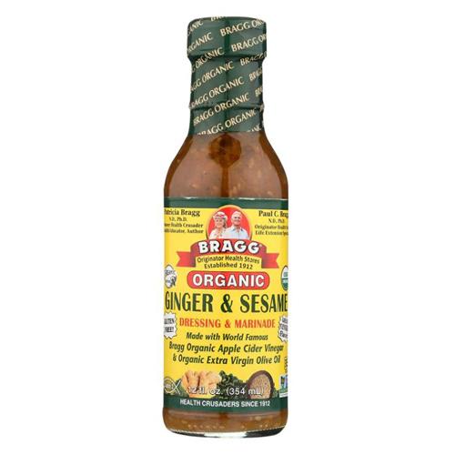 BRAGG ORGANIC GINGER & SESAME DRESSING 355ML