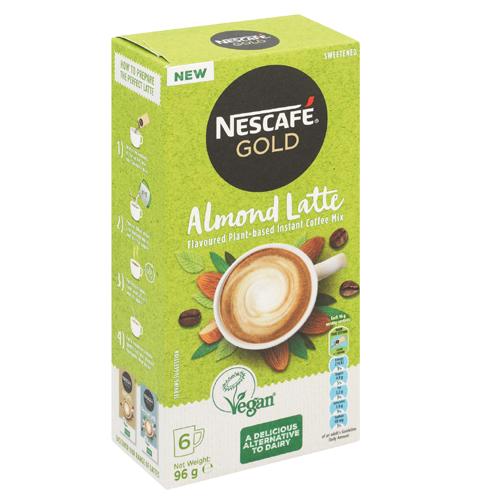 NESCAFE GOLD ALMOND LATTE VEGAN 10'S