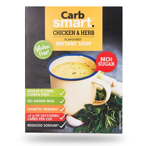 CARB SMART CHICKEN & HERB INSTANT SOUP 68GR