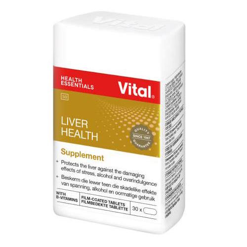 VITAL HEALTH LIVER RESCUE TABLETS 30'S