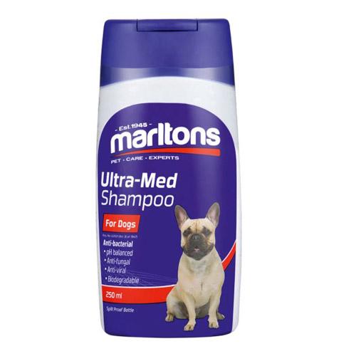 MARLTONS ULTRA-MED SHAMPOO FOR DOGS 250ML