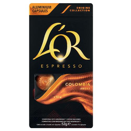 L'OR ESPRESSO COLOMBIA ANDES CAPSULES 10'S