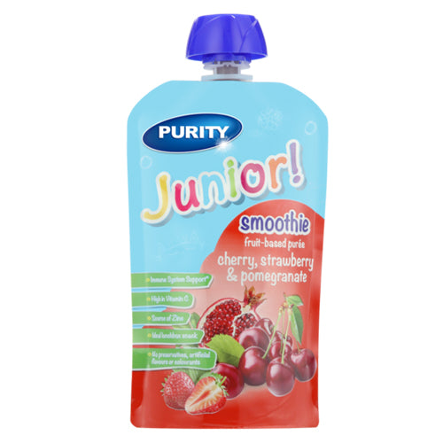 PURITY JUNIOR CHERRY STRWBERRY POMEGRANTE 110GR