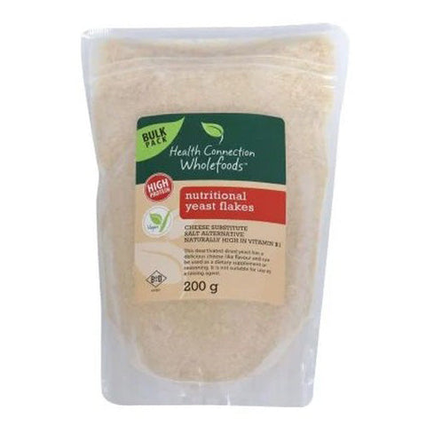 HEALTH CONNECTION NUTRITIONAL YEAST FLAKES 200G