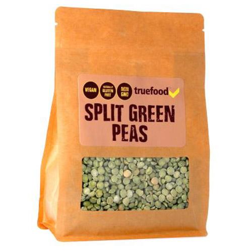 TRUEFOOD SPLIT GREEN PEAS 400GR