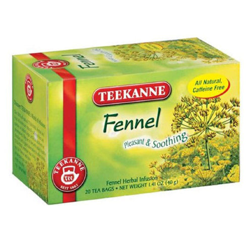 TEEKANNE FENNEL TEA BAGS 20'S