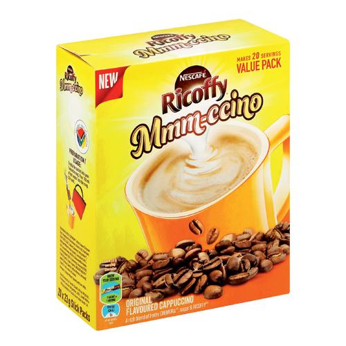 NESCAFE RICOFFY MMM-CCINO PEPPERMINT CRISP 8'S