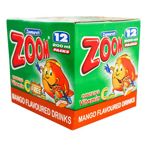 ZOOM MANGO FLAVOURED 200ML