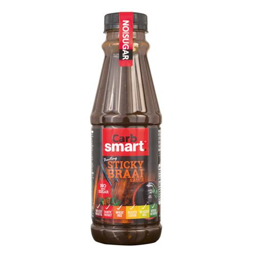 CARB SMART STICKY BRAAI SAUCE 500GR