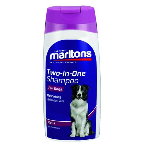 MARLTONS TWO-IN-ONE SHAMPOO FOR DOGS 500ML