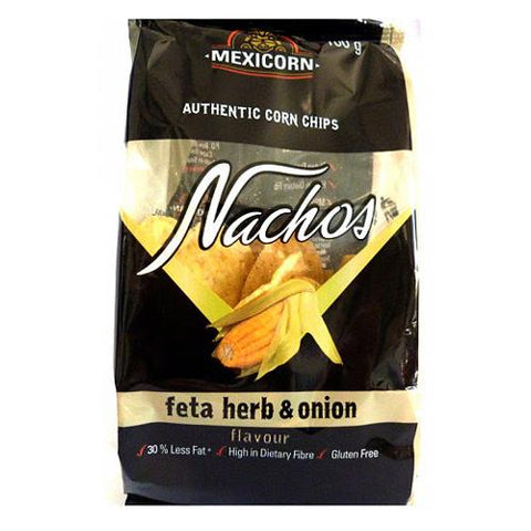 MEXICORN NACHOS FETA HERB  & HERB FLAVOUR 100G