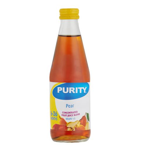 PURITY PEAR CONCENTRATED FRUIT JUICE BLEND 250ML