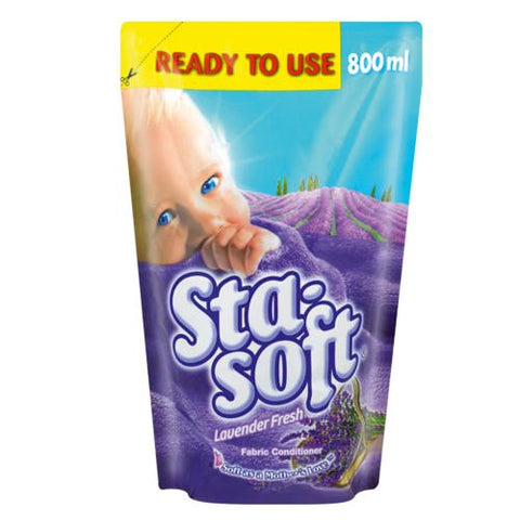 STA-SOFT LAVENDER FRESH READY TO USE POUCH 800ML