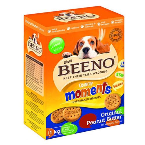 BEENO CRUNCHY MOMENTS ORIGINAL PEANUT BUTTE 1KG