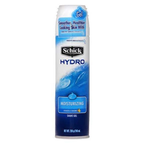 SCHICK HYDRO SHAVING GEL MOISTURIZING 240ML