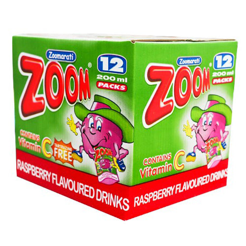 ZOOM RASPBERRY FLAVOURED 200ML