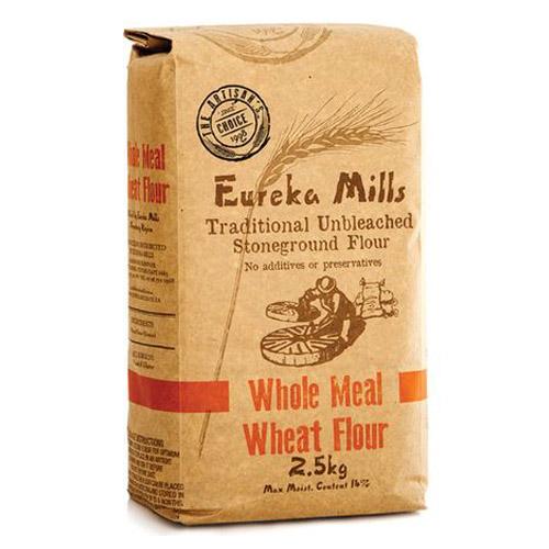 EUREKA MILLS WHOLE MEAL WHEAT FLOUR 2.5KG