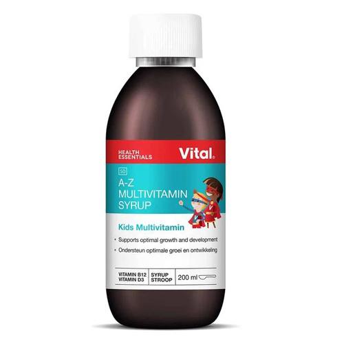 VITAL HEALTH KIDS A-Z MULTIVITAMIN SYRUP 200ML