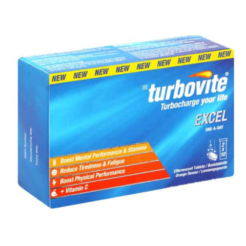 TURBOVITE EXCEL EFFERVESCENT GRANULES 20'S