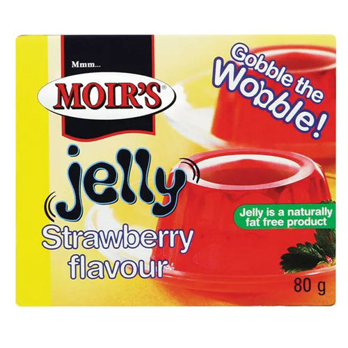 MOIRS JELLY STRAWBERRY FLAVOUR 20G