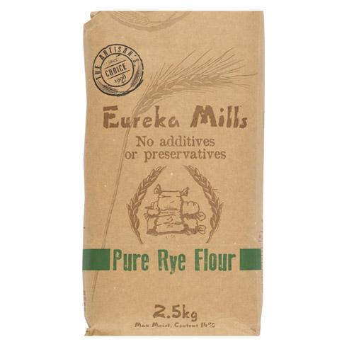 EUREKA MILLS PURE RYE FLOUR 2.5KG