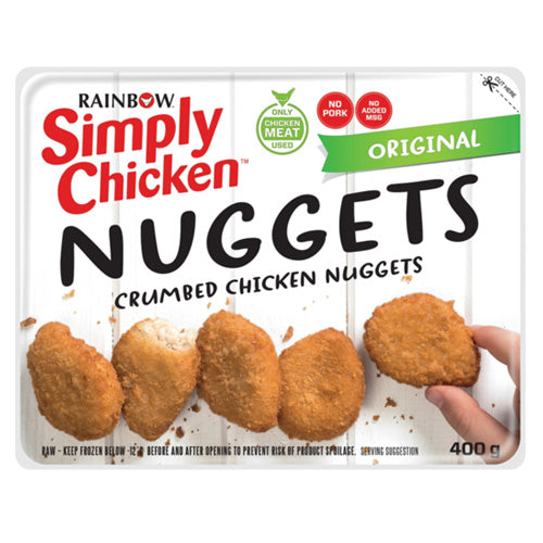 SIMPLY CHICKEN CHICKEES NUGGETS BEACH 400GR