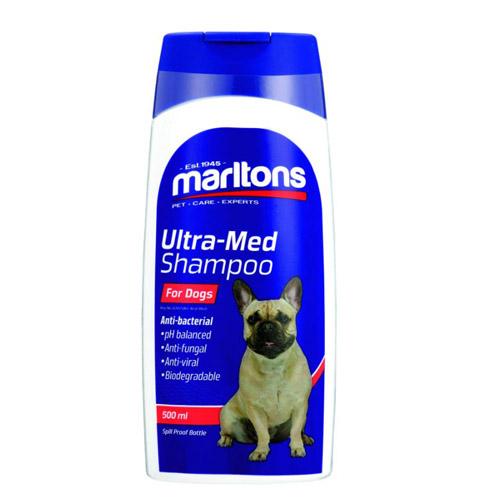 MARLTONS ULTRA-MED SHAMPOO FOR DOGS 500ML