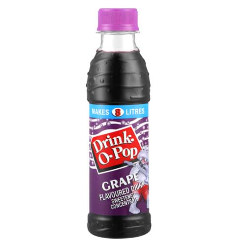 DRINK-O-POP GRAPE FLAVOURED 200ML