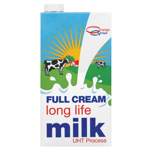 ORANGE GROVE FULL CREAM UHT MILK 1LT