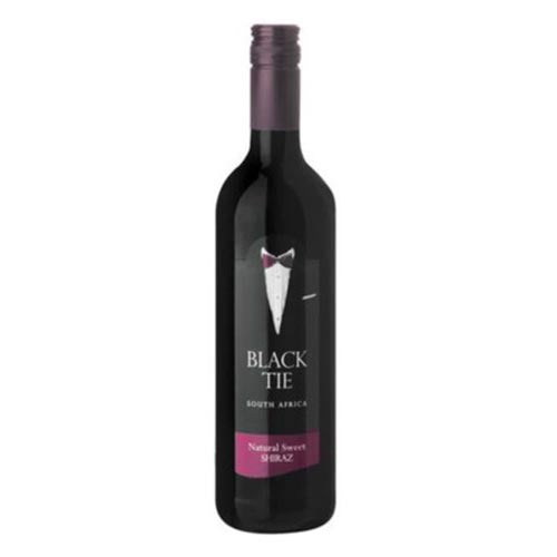 BLACK TIE SEMI SWEET SHIRAZ 750ML