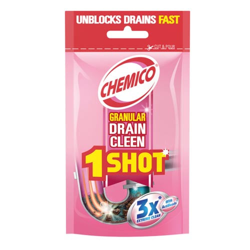 CHEMICO 1 SHOT DRAIN CLEANER 60GR