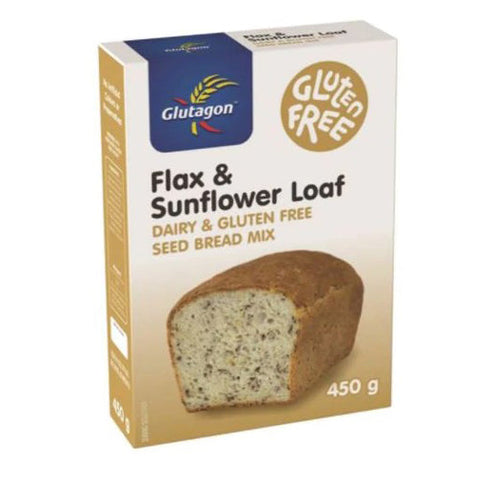 FLORIDA NATURALS FLAX & SUNFLOWER BREAD MIX 450G