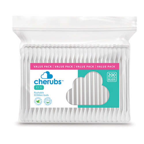 CHERUBS ECO COTTON BUDS 200'S