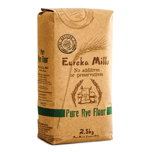 EUREKA MILLS PURE RYE FLOUR 2.5KG