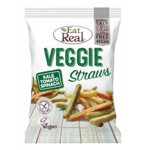 EAT REAL VEGGIE STRAWS 45G