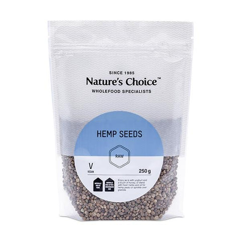 NATURE'S CHOICE HEMP SEED 250G